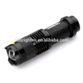 Fabrik Versorgung 1 * AA oder 14500 wiederaufladbare 3Watt Zoom Cree Led Taschenlampe